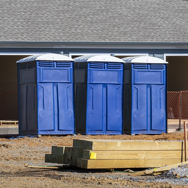 how many porta potties should i rent for my event in Gile